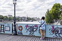France / Paris / 2015 / Lovelocks / Pont des Arts 