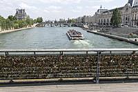 France / Paris / 2015 / Lovelocks / View on a tour