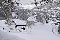 France / Haute-Savoie / Mont Blanc / February 2015