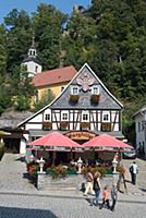 GERMANY / Saxony / Upper Lusatia / Oybin / Mountai