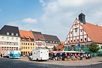 GERMANY / Saxony / Grimma / Historic city hall in 