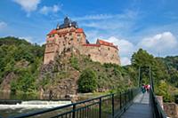 GERMANY / Saxony / Kriebstein / The medieval Krieb