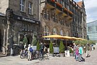 GERMANY / Saxony / Chemnitz / On the market square
