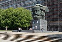GERMANY / Saxony / Chemnitz / The Karl Marx sculpt