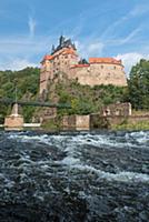 GERMANY / Saxony / Kriebstein / The medieval Krieb