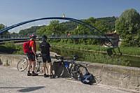 GERMANY / Lower Saxony / Hamelin / Cyclists have a