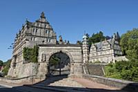 GERMANY / Lower Saxony / Emmerthal / Entrance gate