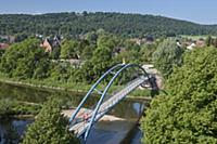 GERMANY / Lower Saxony / Hamelin / The blue footbr