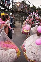 BRAZIL / Rio de Janeiro / Outside the Sambadrome M
