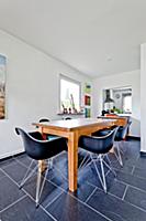 Dining room, Bauhaus residential house, Hamburg, G