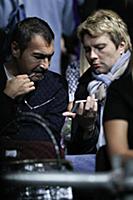Николай Басков во время выступления Сергея Лазарев