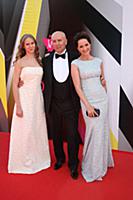 Ольга Кабо с семьей на церемонии открытия 35-го Мо