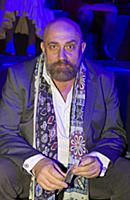 Павел Каплевич на модном показе «Goga Nikabadze» в