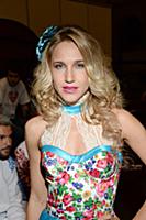Юлия Ковальчук на показе коллекции YanaStasia в ра