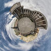 Подборка фотографий сферических панорам, Москва, 2