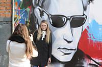 Выставка карикатур на Владимира Путина. Арт-галере