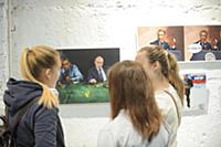 Выставка карикатур на Владимира Путина. Арт-галере