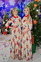 Сестры Мария и Анастасия Толмачевы на фестивале «П