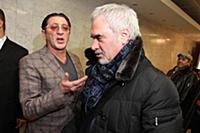 Григорий Лепс и Валерий Меладзе на церемонии вруче
