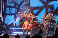 Кристина Орбакайте на съемках программы «Новогодни