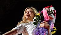 Вера Брежнева на фестивале «Песня Года 2014». СК «
