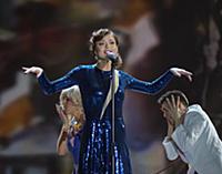 Юлия Терещенко на фестивале «Песня Года 2014». СК 