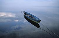 Лодка на Плещеевом озере. Переславль-Залесский, Ро