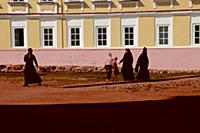 Нилова Пустынь. Озеро Селигер, Россия. 08 августа 