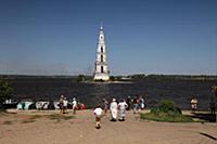 Колокольня Никольского собора в Калязине. Угличско