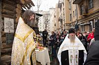 Федор Конюхов. Освящение часовни. Москва, Россия. 