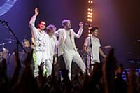Концерт группы Klaxons. Известия Hall, Москва, Рос