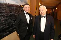 Александр Олешко и Олег Табаков на премии «Золотой