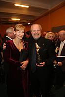 Владимир Хотиненко и Юлия Пересильд на премии «Зол