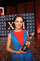 Елена Лядова на премии «Золотой Орел». Мосфильм, М