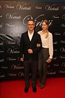Степан Михалков с супругой на премии «Золотой Орел