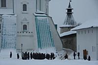 Троицкий собор. Псков, Россия. 09 января 2010.