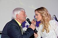 Диана Шарапова и Николай Агутин на праздничном веч