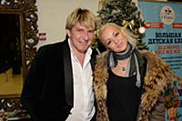 Malina и Сергей Мудров на праздничном вечере в чес