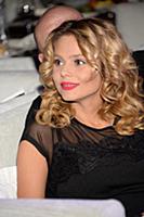 Ксения Новикова на праздничном вечере в честь выхо
