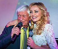 Николай Агутин и Елена Максимова на праздничном ве