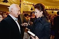 Лейла Адамян и Владимир Спиваков на танцевальном ш