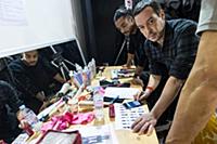 Показ John Galliano осень/зима 2015-2016. Неделя м
