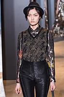 Показ John Galliano осень/зима 2015-2016. Неделя м