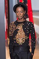 Показ John Galliano осень/зима 2015-2016. Неделя м