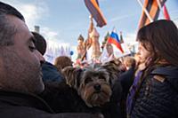 Митинг-концерт по случаю годовщины присоединения К