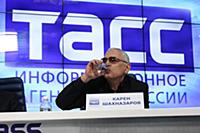 Карен Шахназаров. Конференция. ТАСС. Москва, Росси