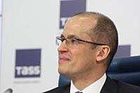 Александр Бречалов. Конференция. ТАСС. Москва, Рос