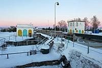 Последний шлюз Беломорско-Балтийского канала у вых