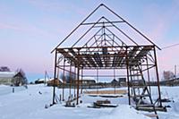 Последний шлюз Беломорско-Балтийского канала у вых