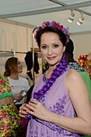 Ольга Кабо. Неделя моды в Москве. Показ YanaStasia